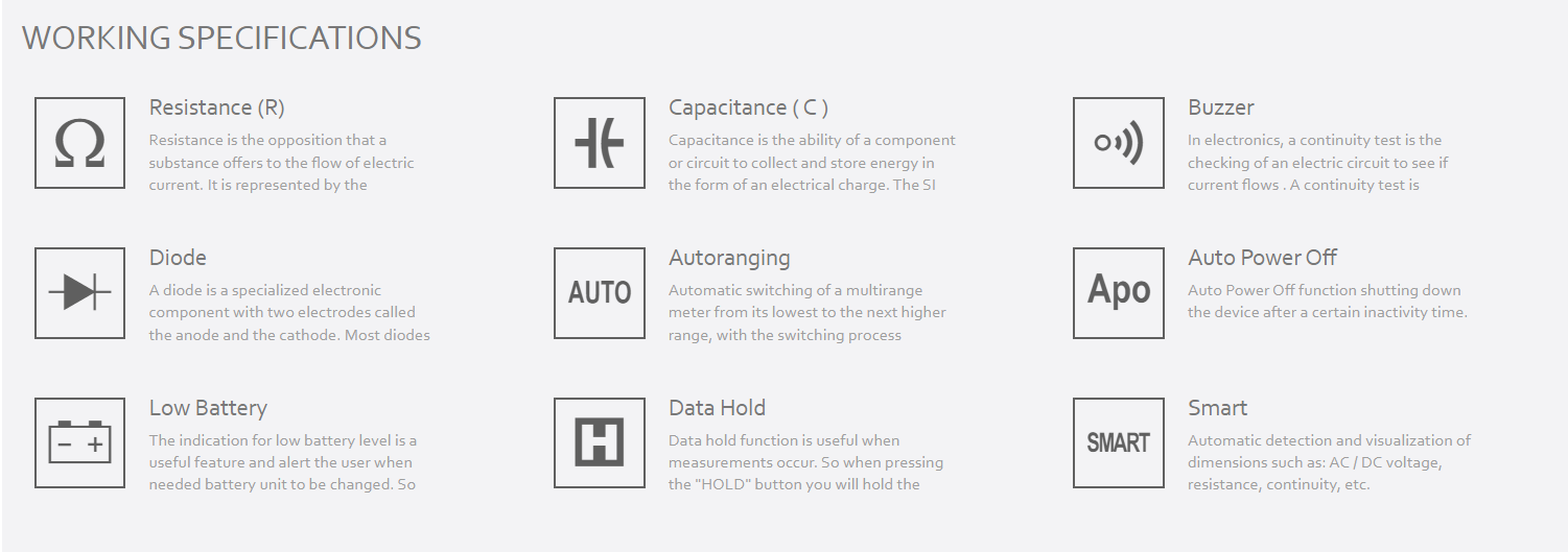 MASTECH MS8910 LCR METERS