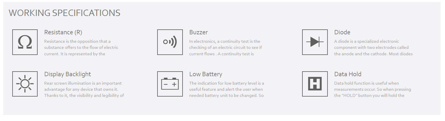 MASTECH MAS830L Digital Multimeter