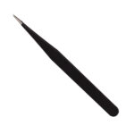 Tweezer Straight Black ESD-12
