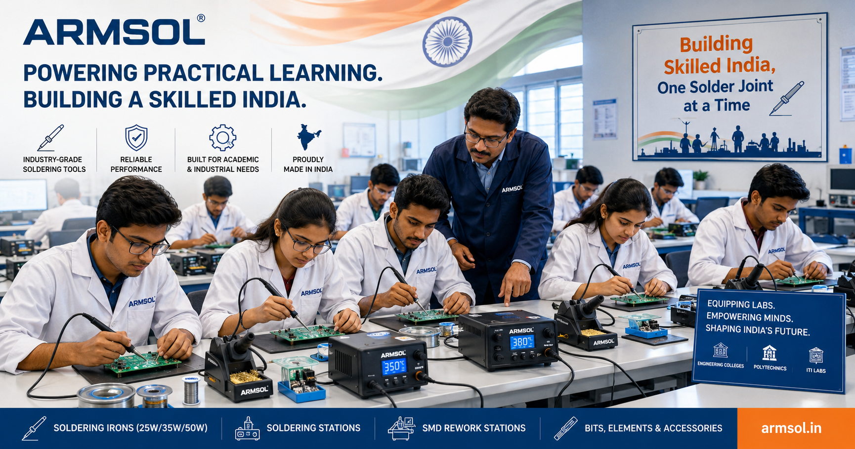 Armsol Is Helping Engineering Colleges and ITI Labs Across India Go Industry-Ready